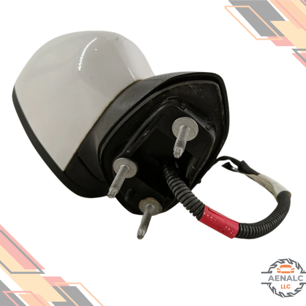 2016–2020 Ford Fusion Left Driver Side View Door Mirror White OEM — view 3