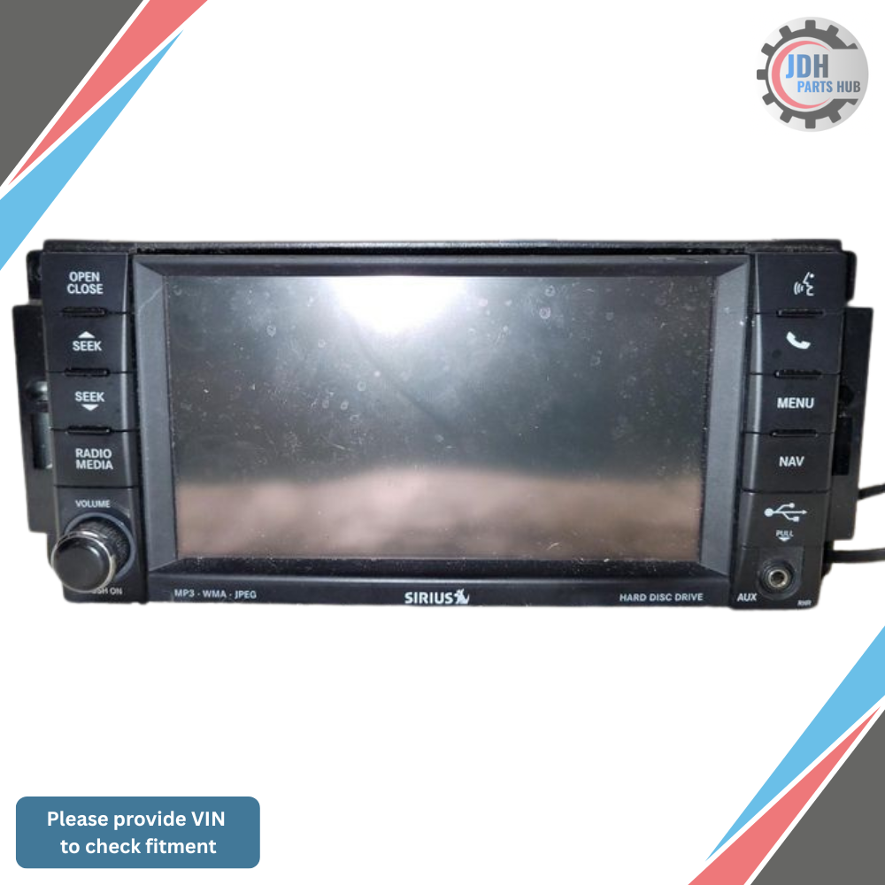 2013 Dodge Avenger AM-FM-CD-DVD-H<wbr/>DD Navigation UConnect Radio RHR OEM 13 — view 1