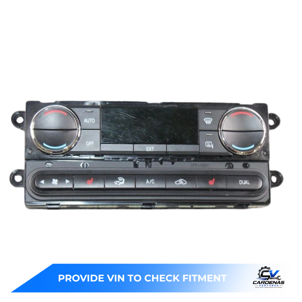 2009–2010 Ford F350 Super Duty AC Heater Temperature Control OEM — view 1