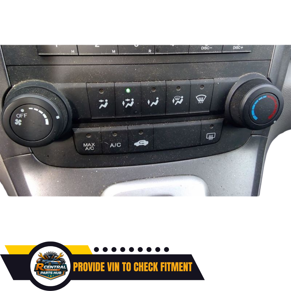 2007–2009 Honda CRV A/C AC Heater Temperature Controls — view 2