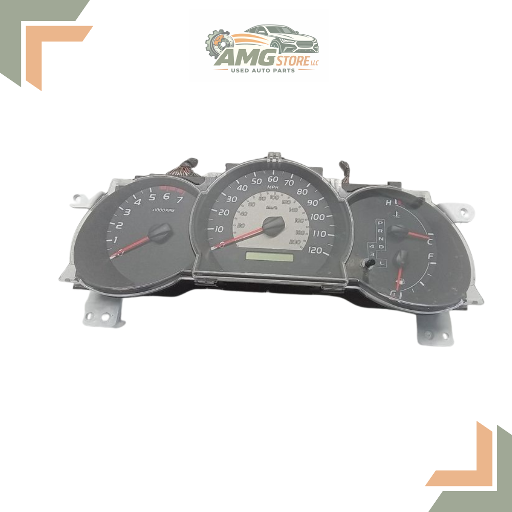 2006–2008 Toyota Tacoma Speedometer Cluster MPH 6 Cylinder AT OEM — view 1