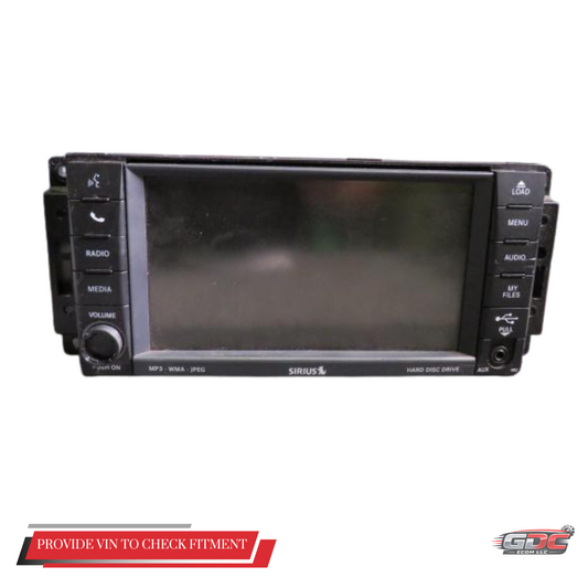 2008–2011 Chrysler Town & Country High Speed Radio OEM P05064879AG — view 1