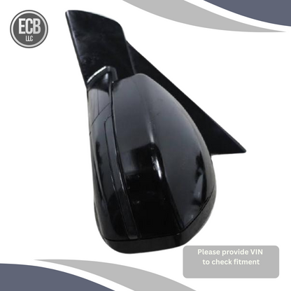 2014–2019 Land Rover Range Rover Evoque Left Power Mirror Black OEM — view 4