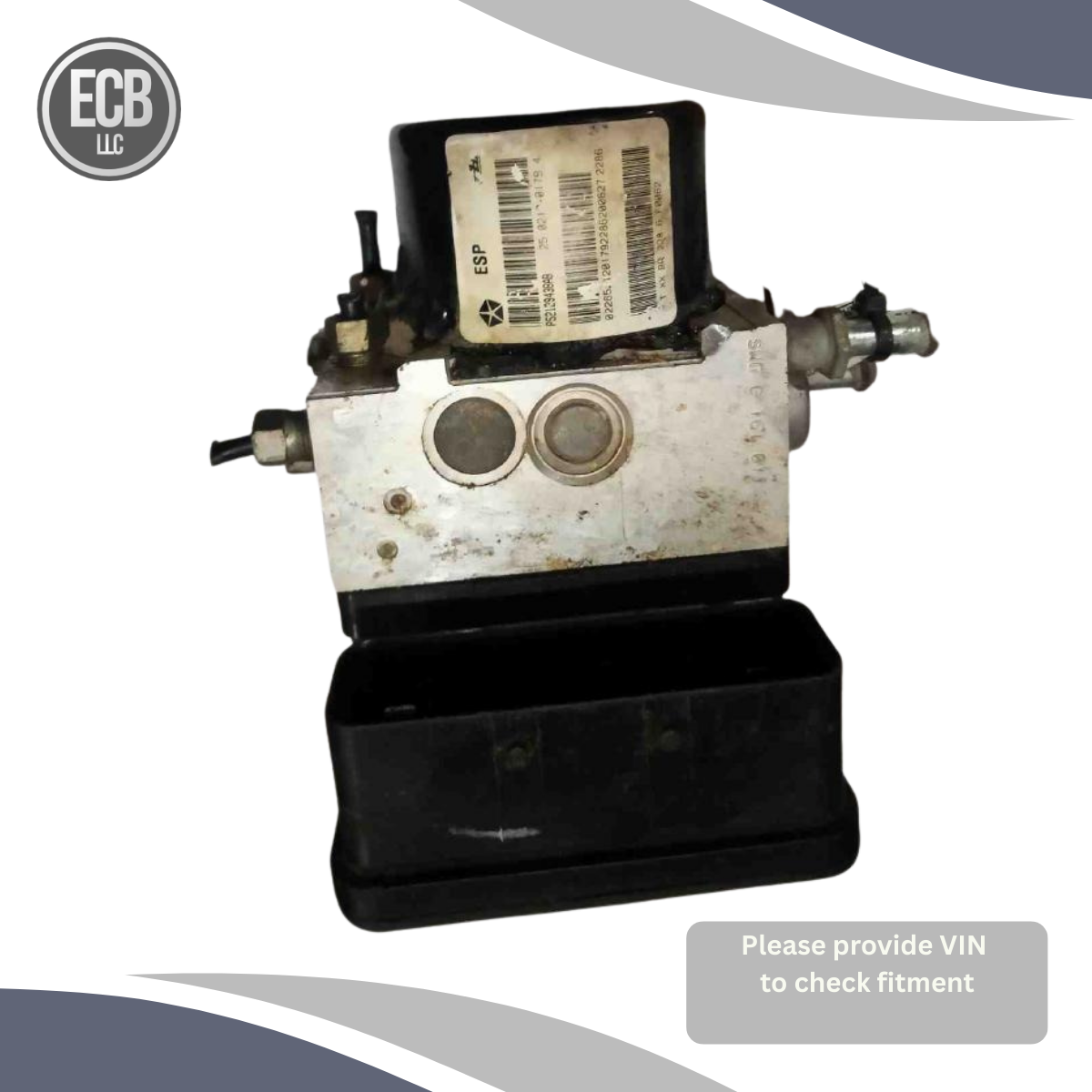 2007 Jeep Liberty ABS Anti-Lock Brake Pump Assembly OEM — view 2