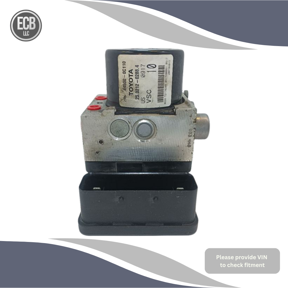 2007 Toyota Tundra Extended Cab 4Dr ABS Brake Pump Module Assembly OEM — view 2