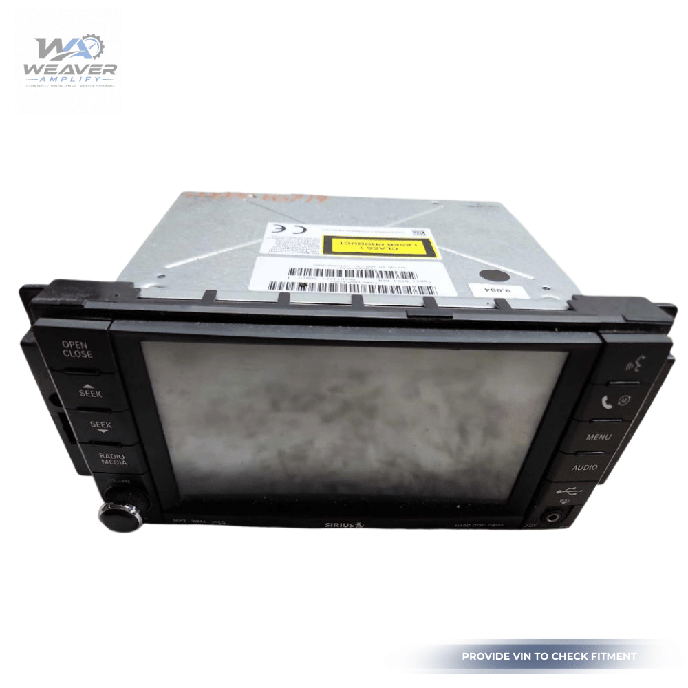 2008 Chrysler Town & Country Radio Receiver REN with Satellite OEM — view 2