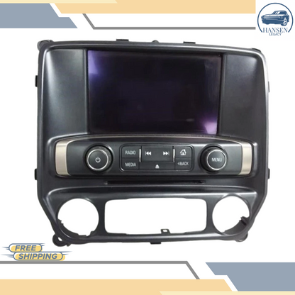 2014 Chevrolet Silverado 1500 2500 Audio Radio Control Panel with Screen 23176312 — view 1