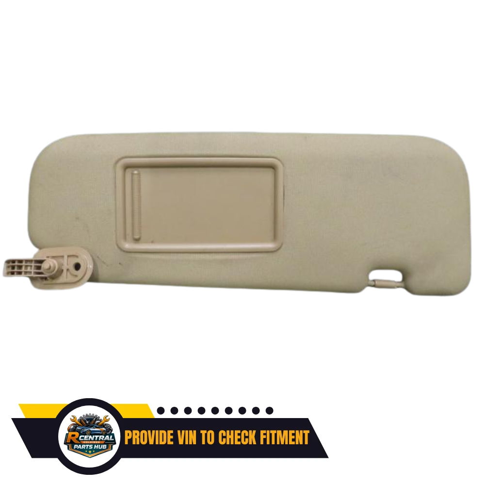 2011–2013 Hyundai Elantra Passenger RH Sun Visor OEM — view 4