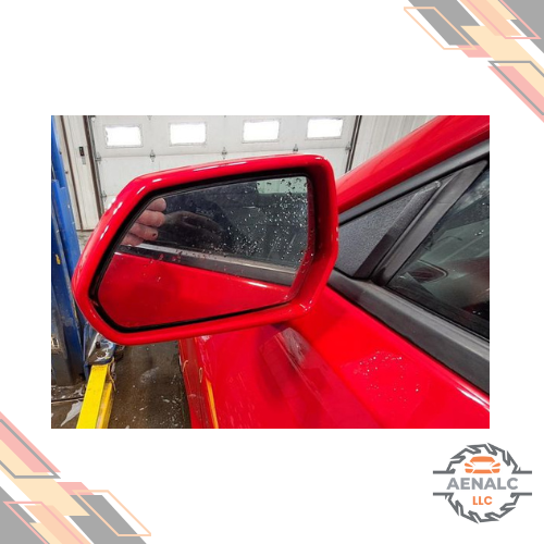 2016–2019 Chevrolet Camaro Left Driver Side View Door Mirror Assembly LH Red — view 4