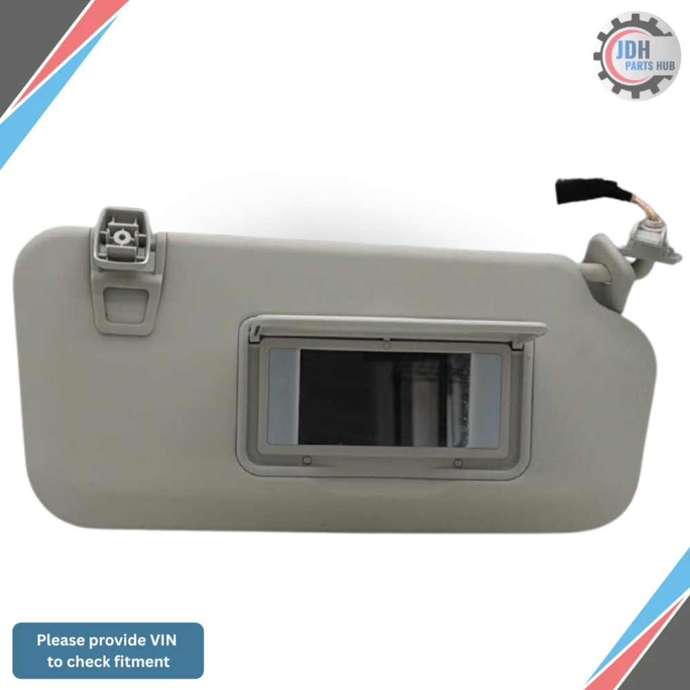 2020 Ford Escape RH Passenger Sunvisor Sun Visor with Mirror & Light OEM — view 2