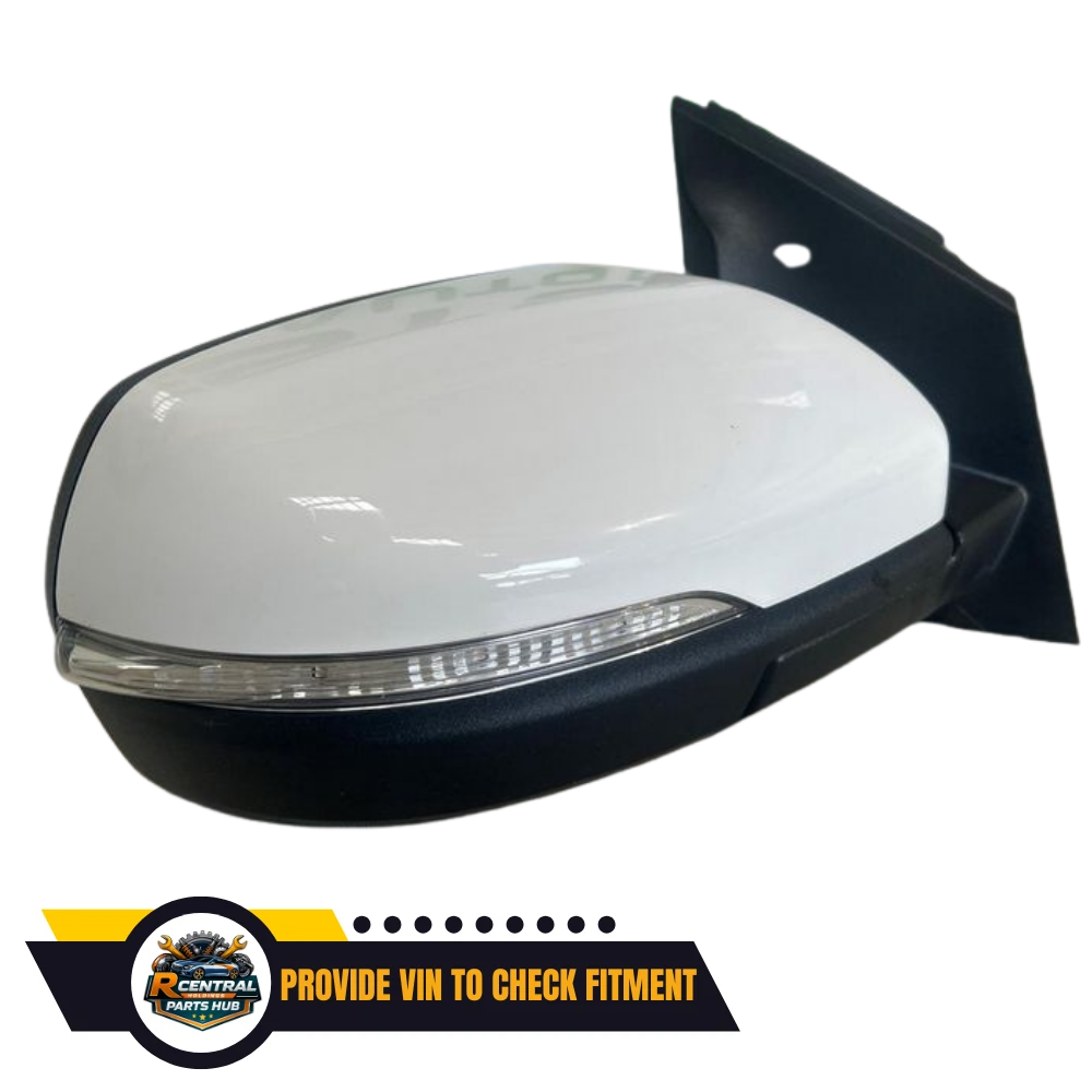2015–2018 Ford Edge Right Passenger Side Door Mirror Assembly White Heated OEM — view 2