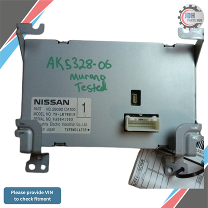 2003–2007 Nissan Murano Information Display Screen Dash Navigation OEM — view 2