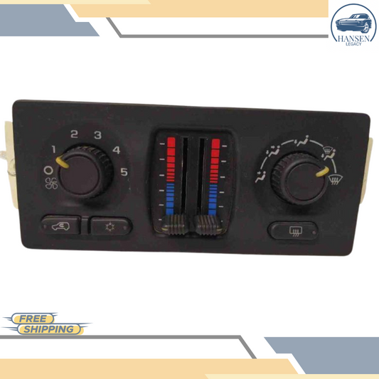2005–2006 Chevrolet Avalanche Manual Climate Heater AC Control OEM — view 1