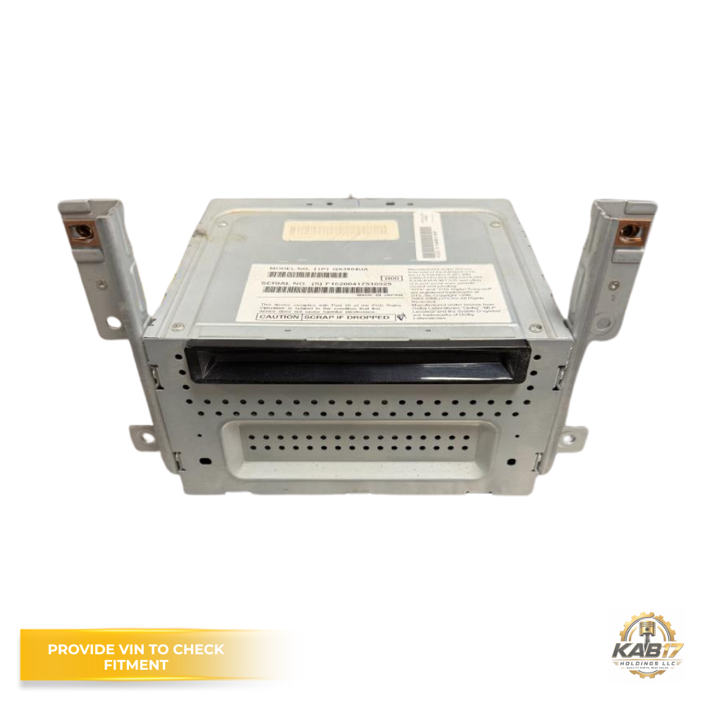 2012 FORD F-150 Radio Receiver Single Disc Satellite with Navigation OEM — view 1