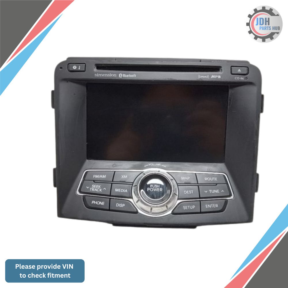 2011 Hyundai Sonata Radio Receiver with GPS Navigation OEM 11 — view 1