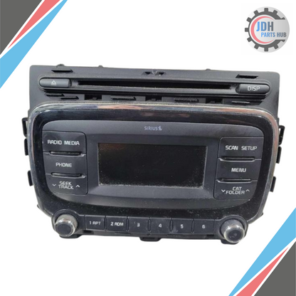 2017–2018 Kia Forte Radio AM/FM Head Unit OEM — view 1
