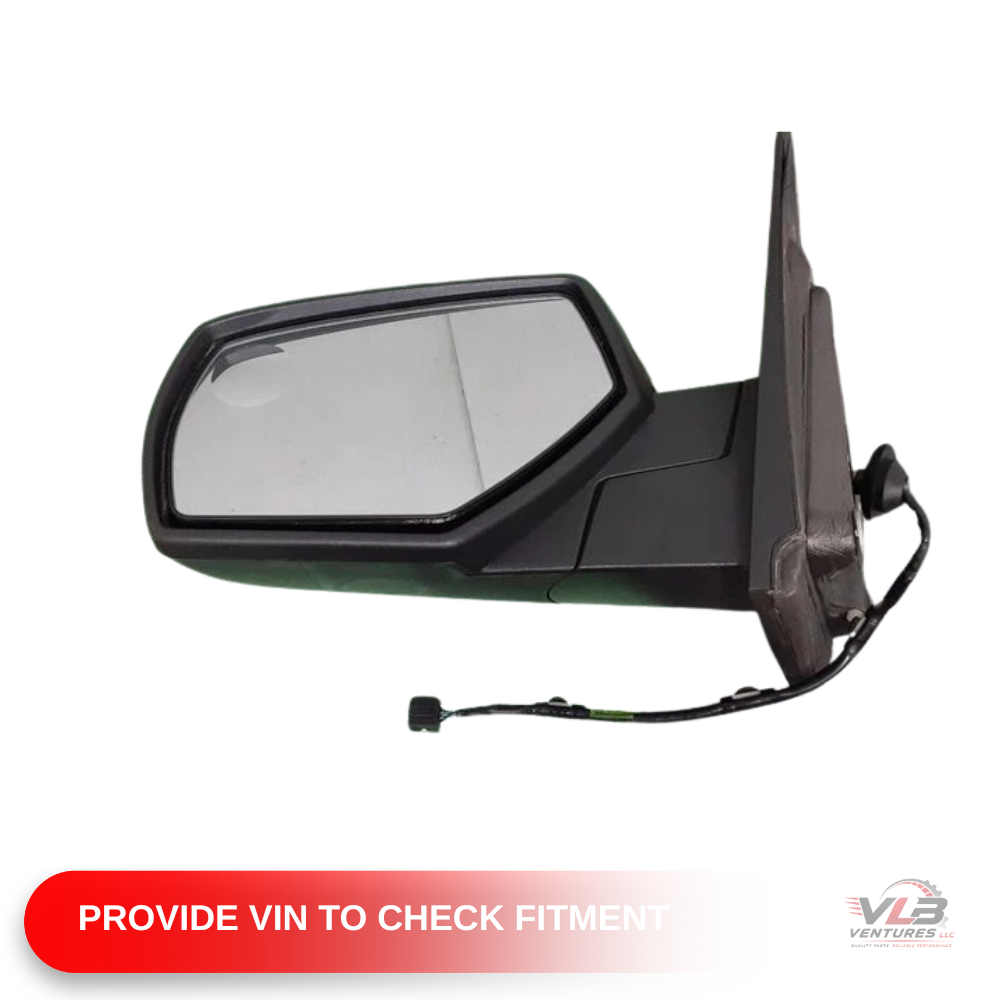 2014–2019 Chevrolet Silverado 1500 Left Driver Side View Door Mirror Maroon — view 2
