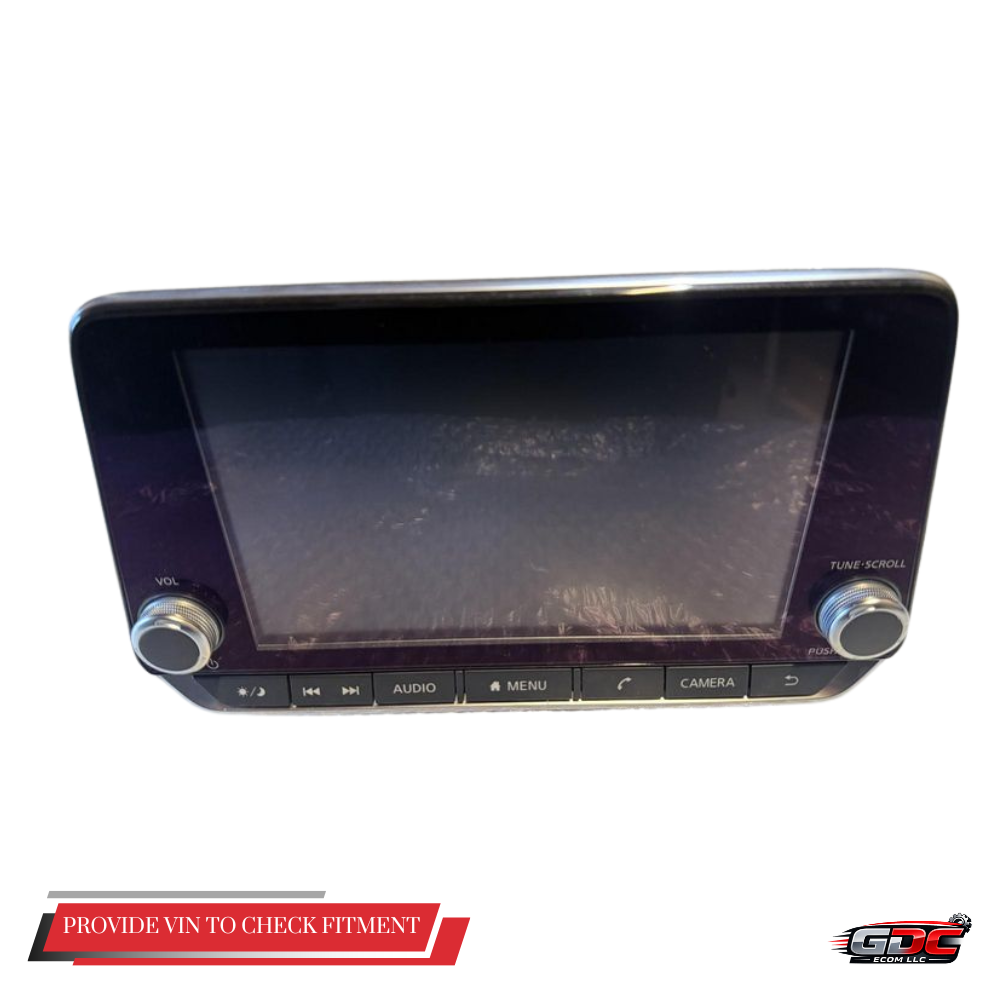 2019–2022 Nissan Altima AM FM Radio Receiver With Display Screen OEM — view 1