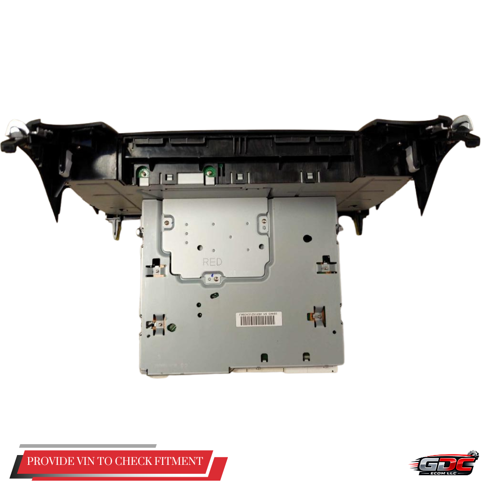 2016–2017 Toyota Camry AM FM CD Radio Player Display Screen Face ID 100614 OEM — view 2