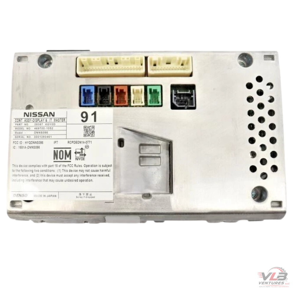 2019–2020 Nissan Pathfinder Armada QX60 Touch Screen NAVIGATION Radio DISP OEM — view 2