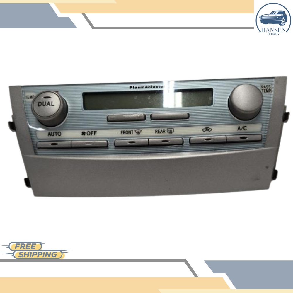2007–2009 Toyota Camry Climate AC Heater Temperature Control Panel OEM — view 1