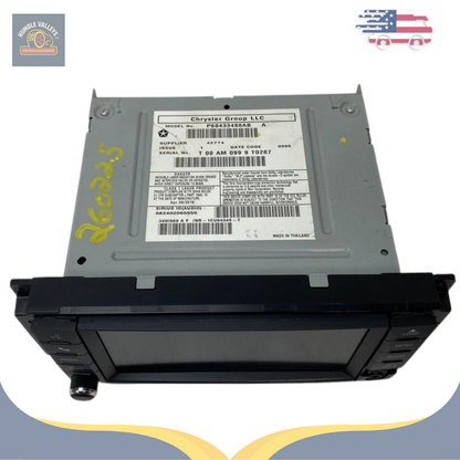 2013–2019 Dodge Caravan AM FM CD Navigation Radio Player Display Screen RHB OEM — view 2