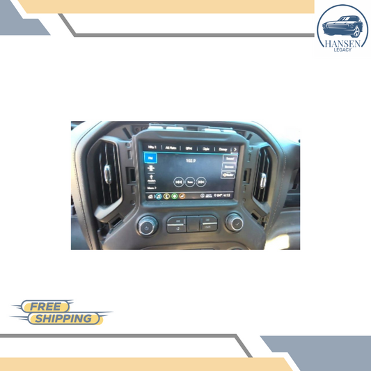 2019–2022 Chevrolet Silverado 1500 2500 3500 Control Panel with Screen ID 84692392 — view 1