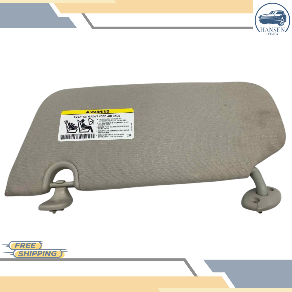 2010–2017 Jeep Compass Passenger Side RH Interior Sun Visor OEM — view 1