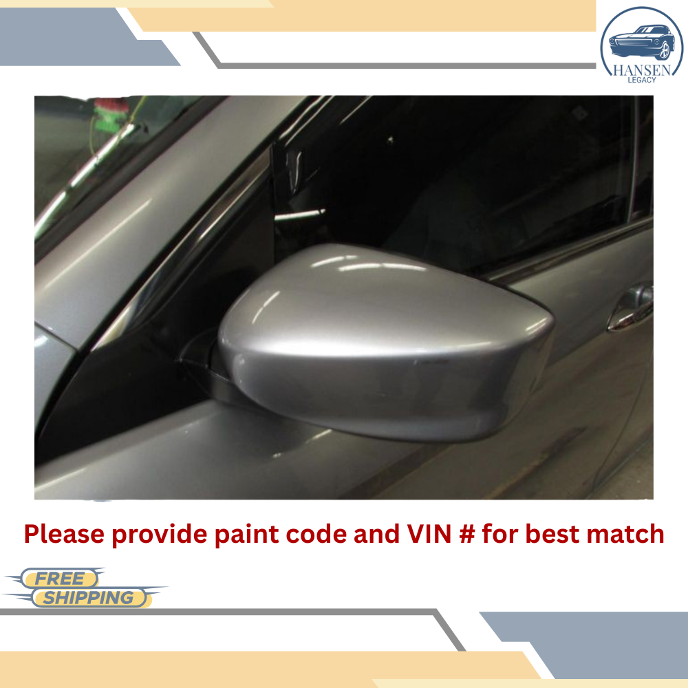 2013–2017 Honda Accord Sedan Left Driver Side View Door Power Mirror Gray LH — view 1