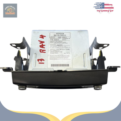2013–2014 Toyota RAV4 Radio Display & Receiver Screen CD 100071 OEM — view 2