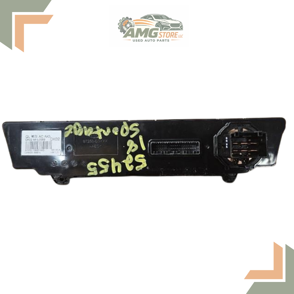 2017–2019 Kia Sportage Manual A/C AC Heater Temperature Control ID 97250D9021 — view 2