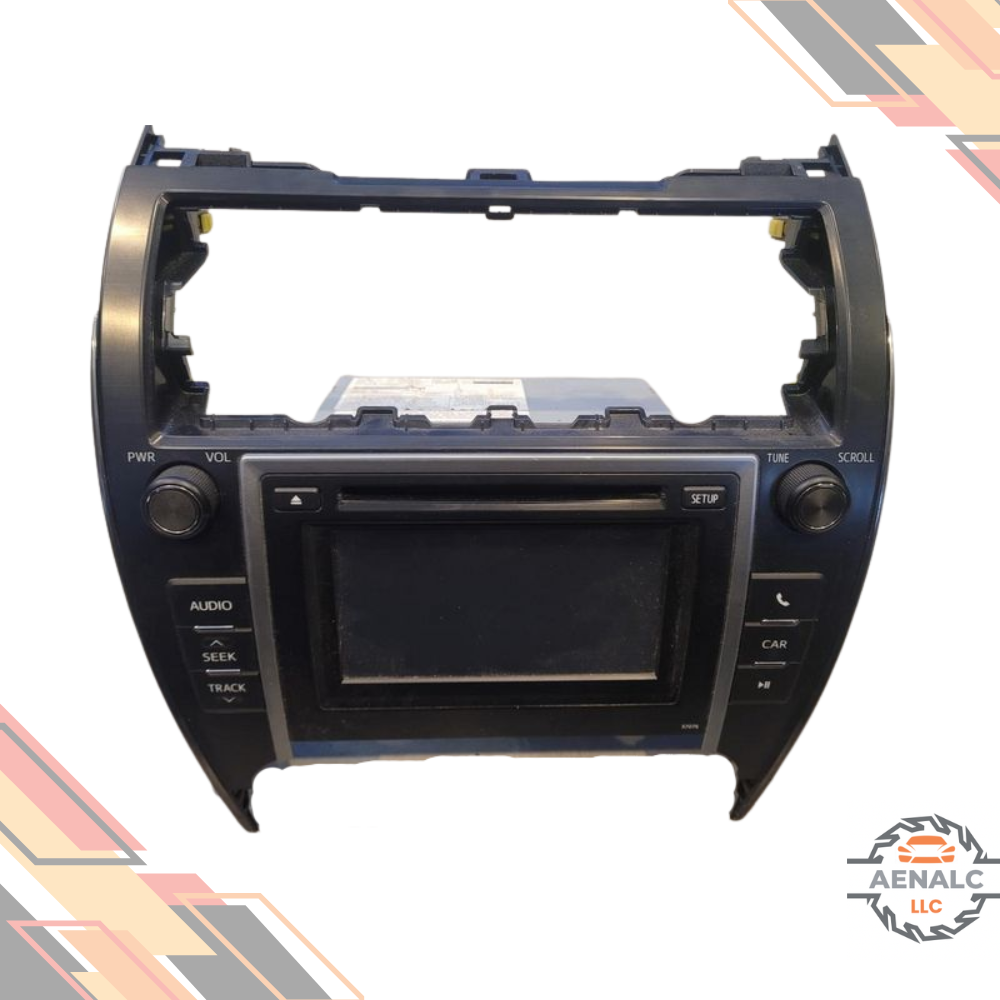 2013–2014 Toyota Camry Radio Display and Receiver AM-FM-CD OEM — view 1