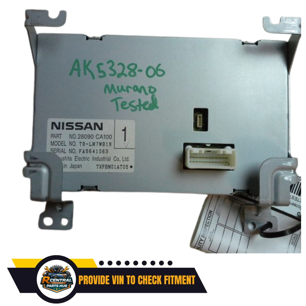 2003–2007 Nissan Murano Information Display Screen Dash Navigation — view 2