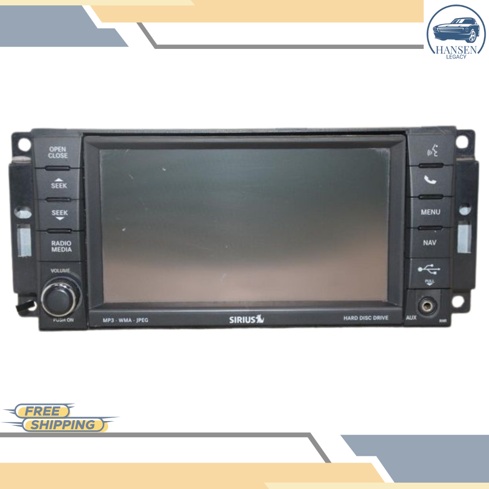 2011–2013 Chrysler 200 AM FM CD DVD Player Navigation Radio ID RHR OEM — view 1