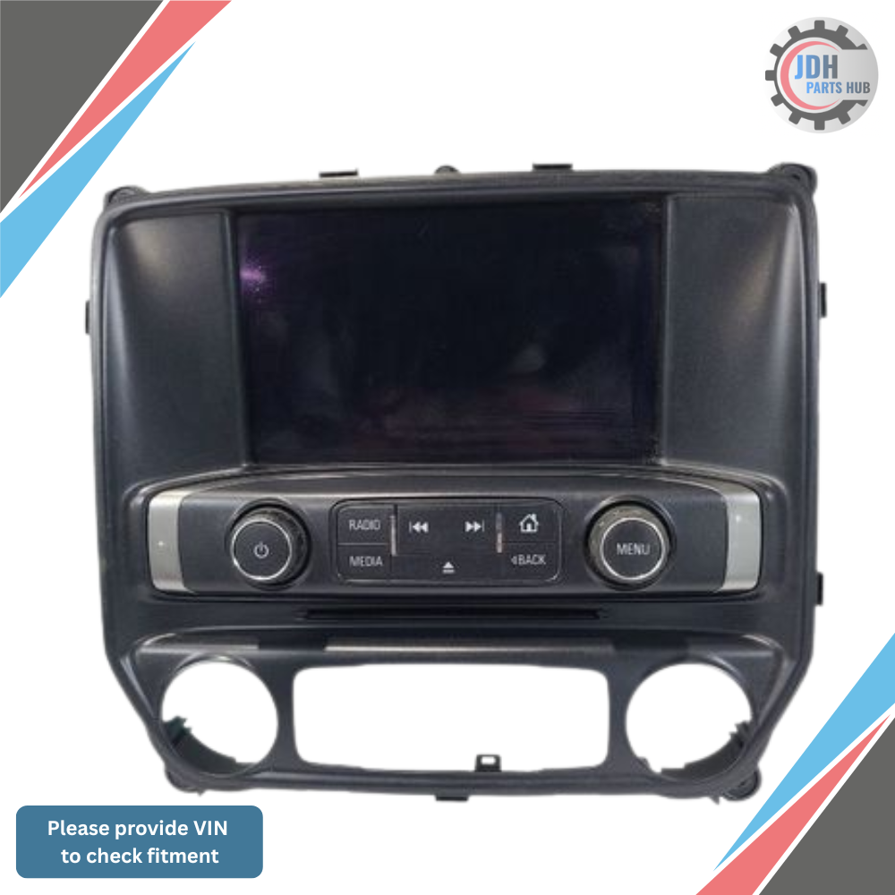 2014–2015 Chevrolet Silverado 1500 2500 3500 Radio Control Panel ID 23176312 — view 1