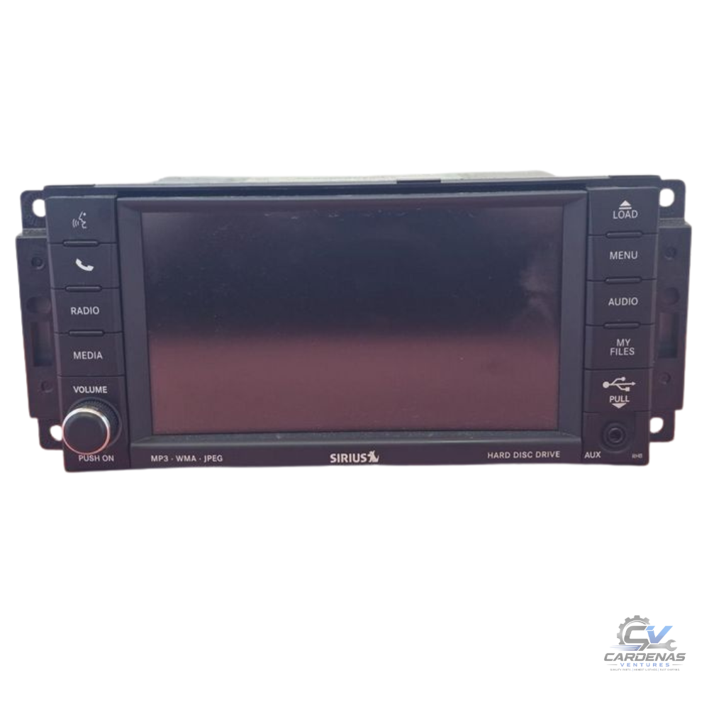 2011 Dodge Truck Ram 1500 AM FM Radio Receiver with Navigation with Display Screen OEM — view 1