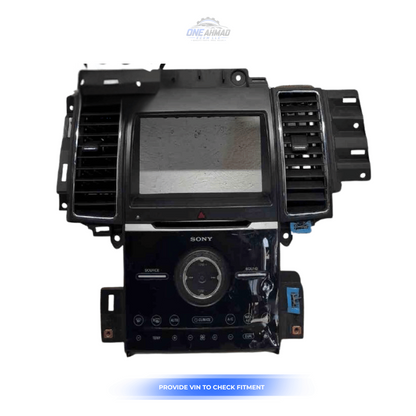 2013 Ford Taurus Radio Reciever Control Panel OEM — view 1