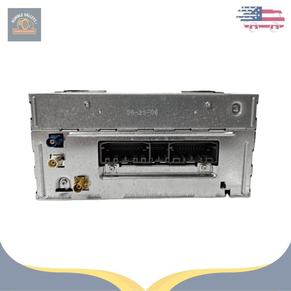 2008–2010 CHRYSLER JEEP DODGE AM-FM-DVD RADIO DISPLAY RECEIVER SATELLITE RER — view 2