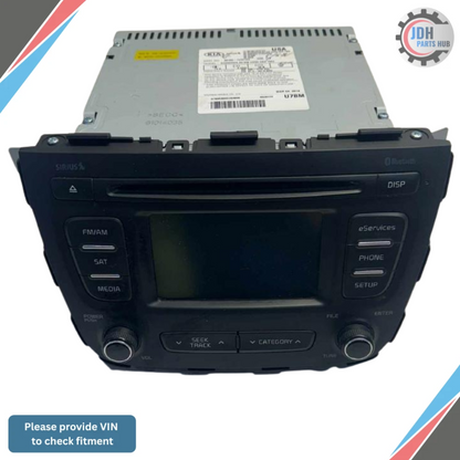 2014–2015 Kia Sorento CD MP3 Player Radio Media Receiver with Satellite & UVO OEM — view 1