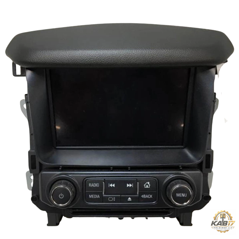 2017–2020 Chevrolet Tahoe Radio Control Panel With Display Screen OEM — view 1