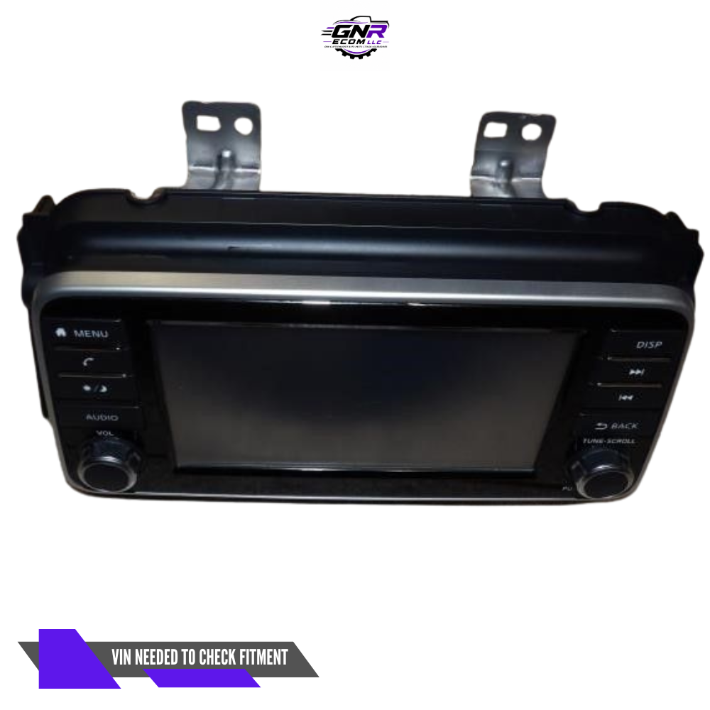 2020–2021 Nissan Versa Audio Radio Receiver Display Screen without Navigation 20 21 — view 4