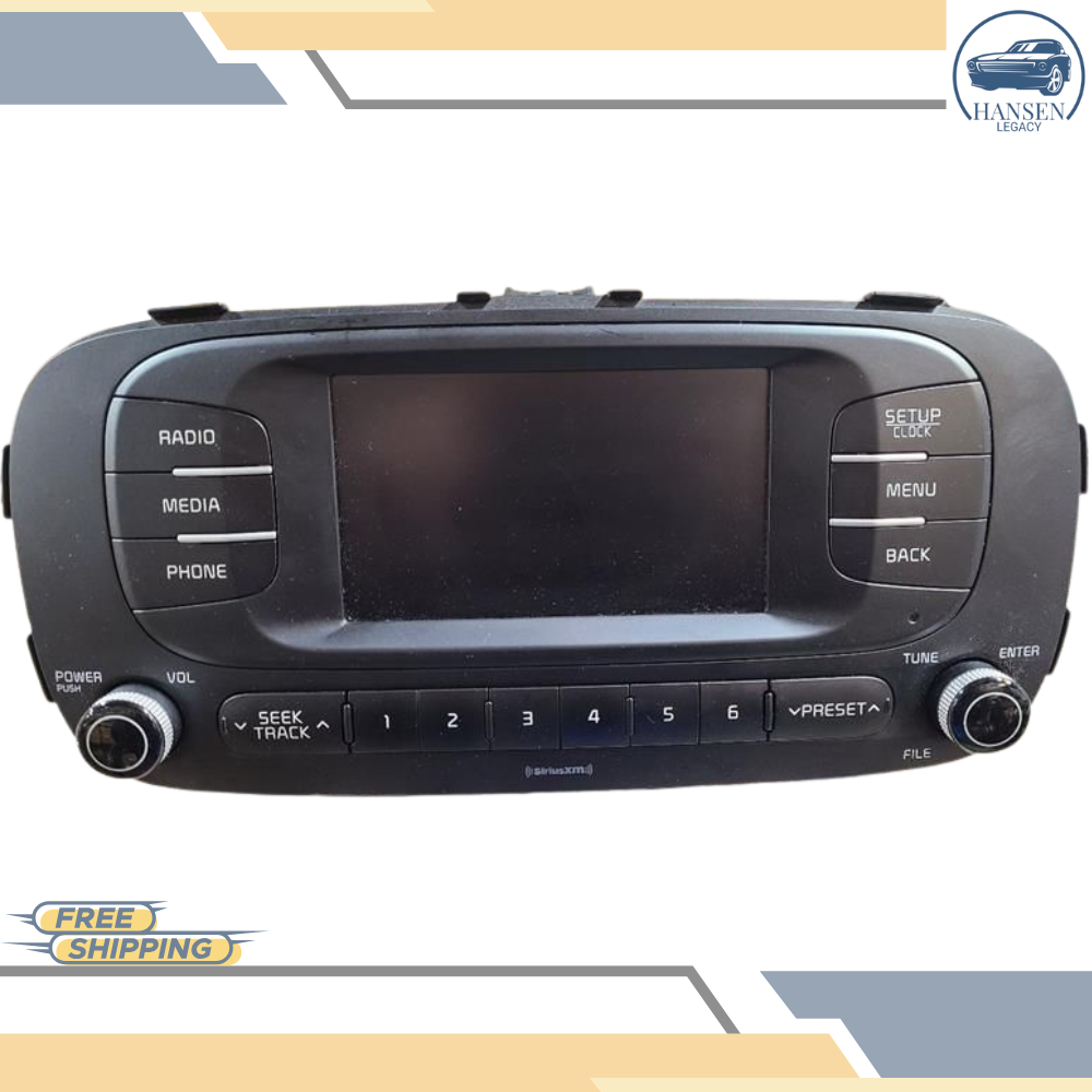 2017–2019 Kia Soul Radio Display Receiver ID 96170B2490CA Tested — view 4