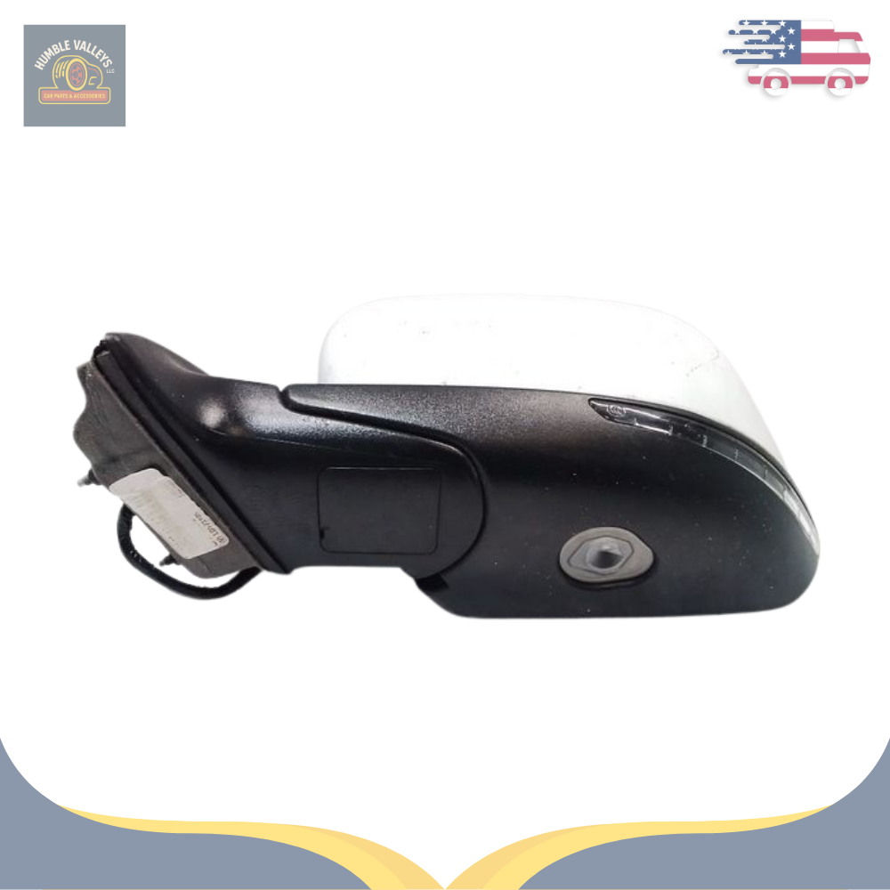 2014–2021 Jeep Cherokee Left Driver Side View Door Mirror White — view 3