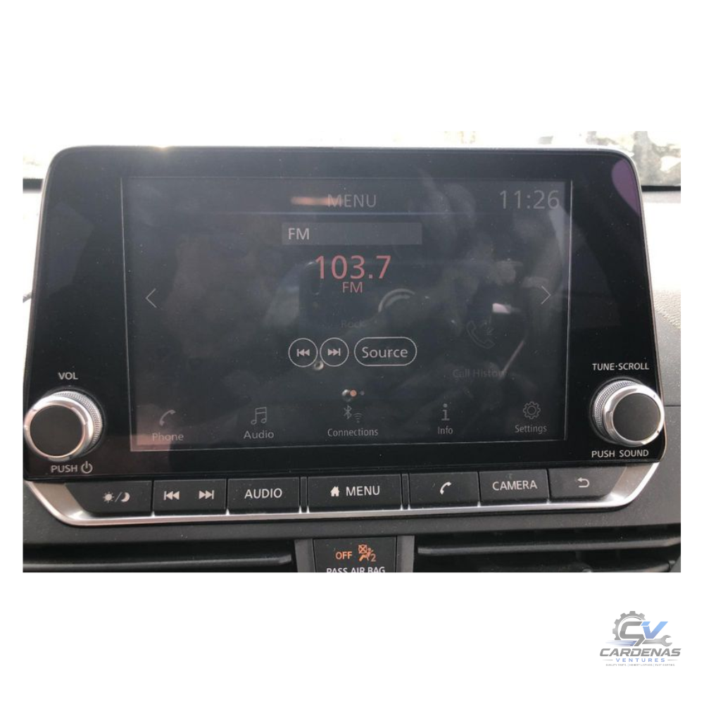 2019–2022 Nissan Altima AM FM Radio Receiver With Display Screen OEM — view 2