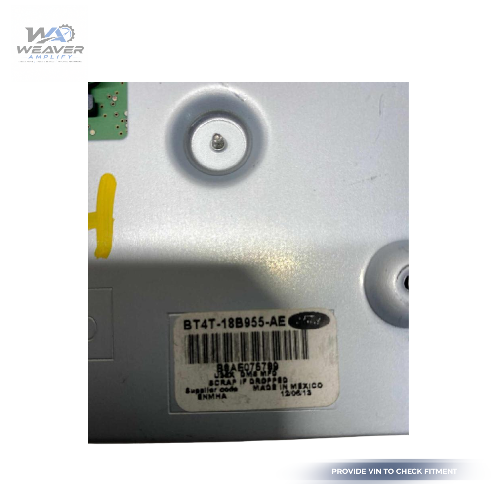 2011–2014 Ford Edge Radio Info 8" Display Screen 2011 2014 Lincoln MKX OEM — view 3