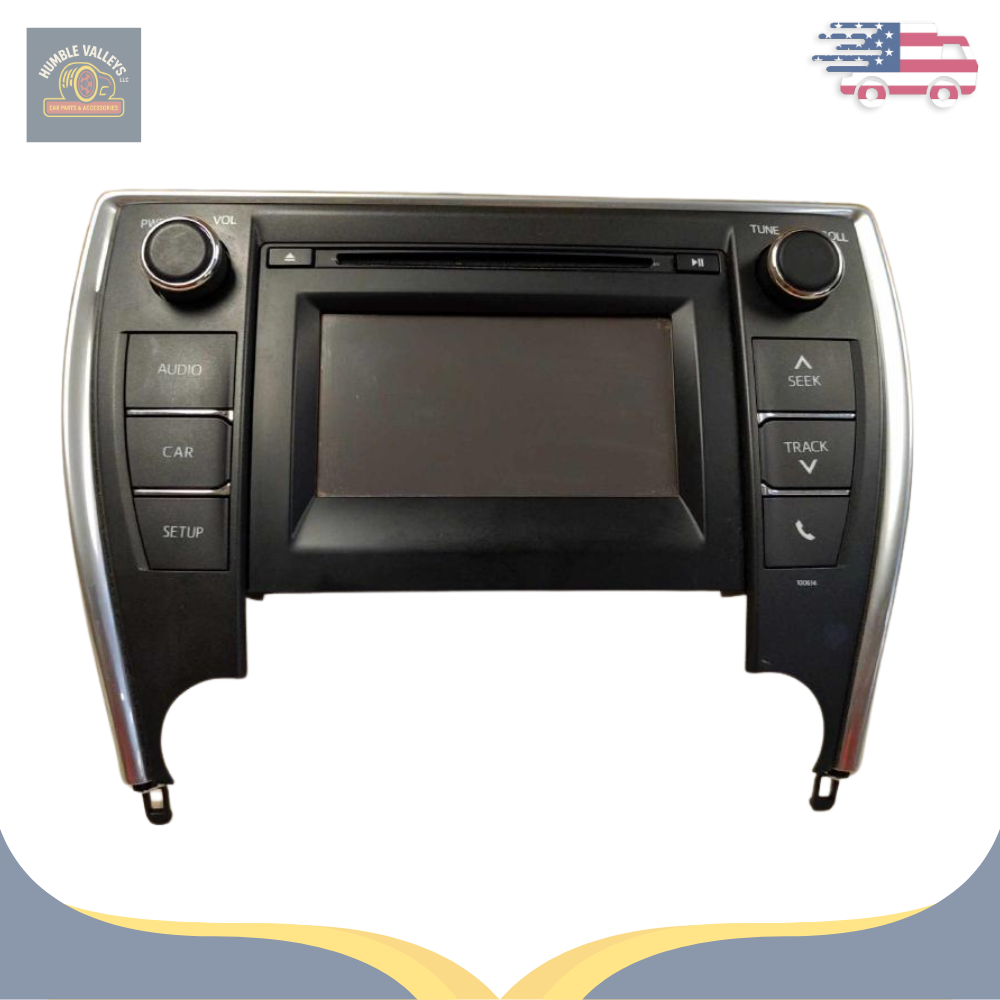 2015–2017 Toyota Camry Radio TouchScreen Display Receiver 100614 OEM 86140 06660 — view 1