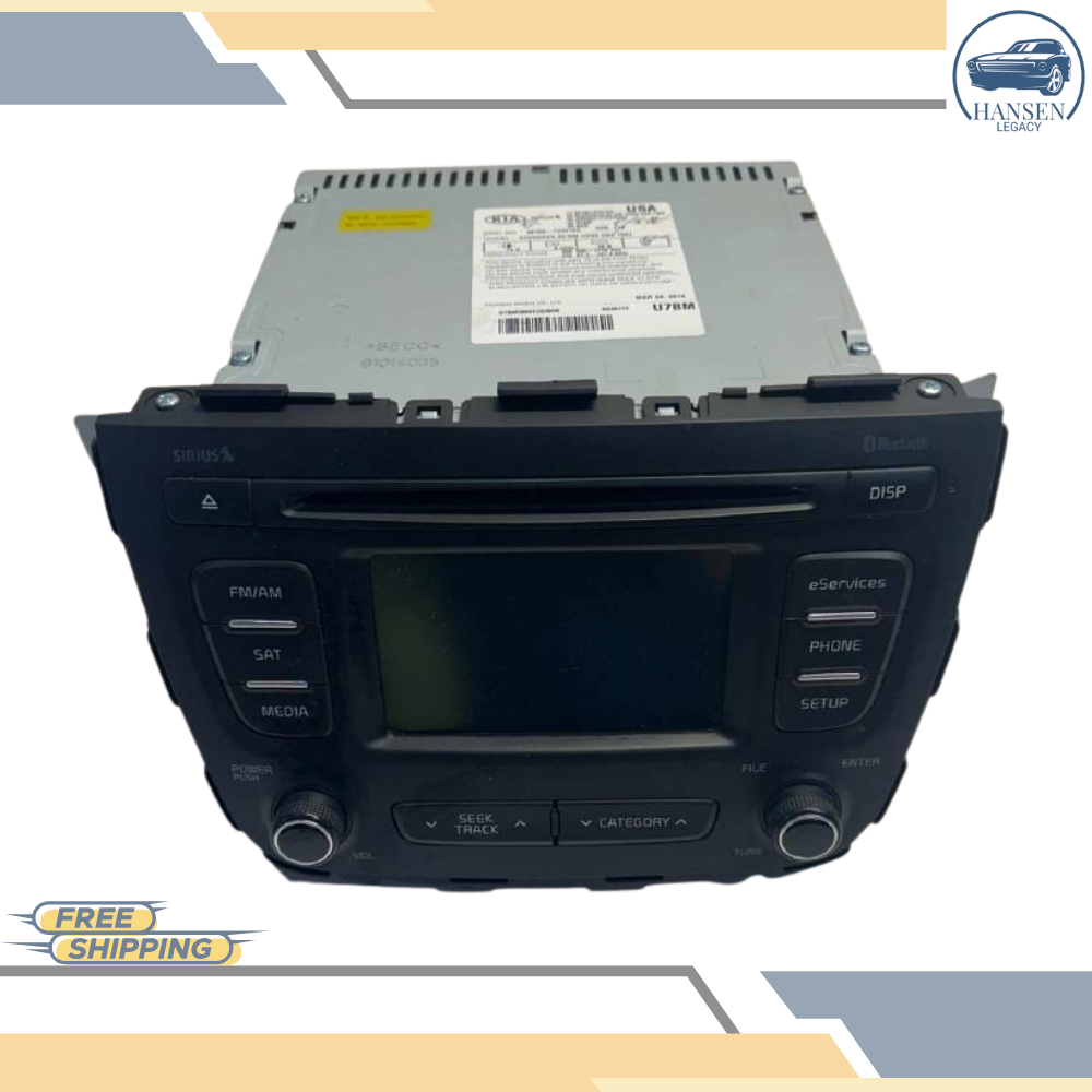 2014–2015 Kia Sorento CD MP3 Player Radio Media Receiver with Satellite & UVO OEM — view 1