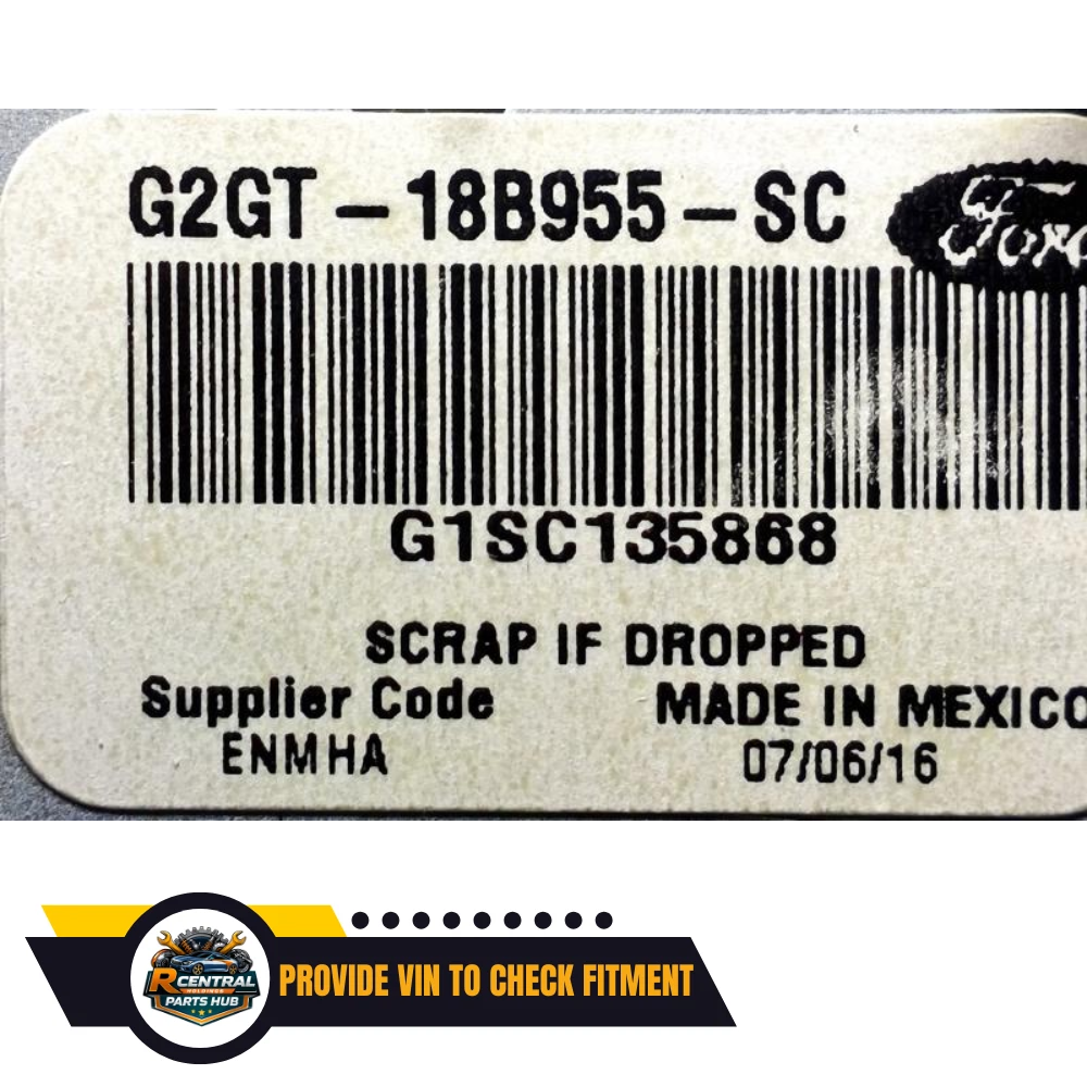 2016–2018 Ford Edge Front Center Dash Mounted Display Screen 8 inch OEM — view 4