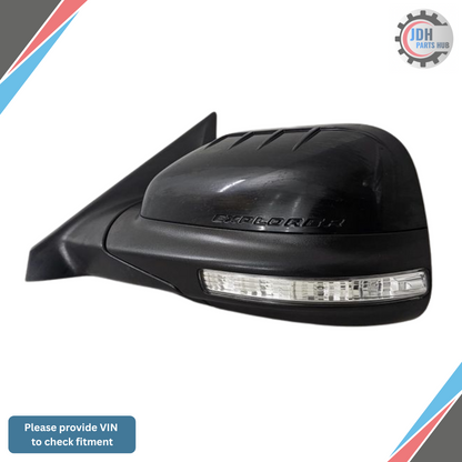 2011–2015 Ford Explorer Front Left Driver Side View Mirror Assembly OEM — view 4
