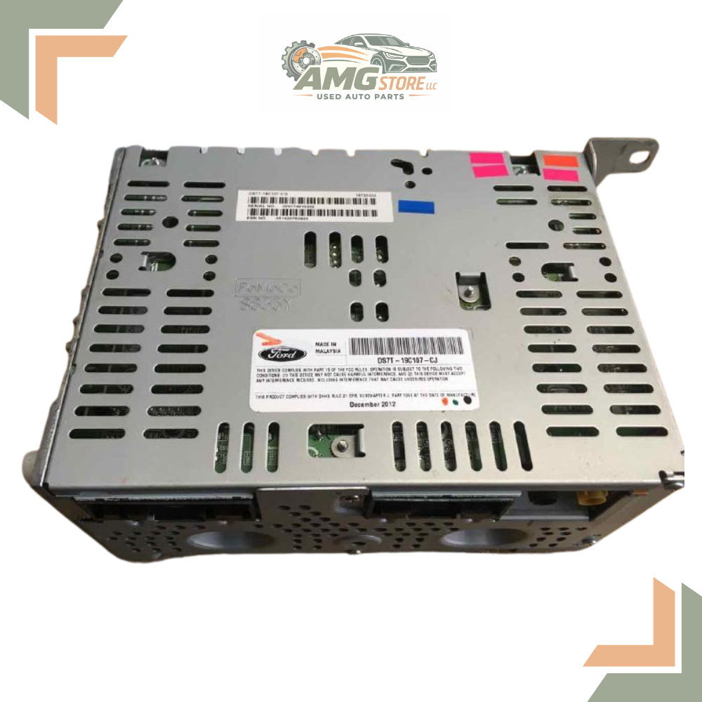 2013–2015 FORD FUSION AM FM CD MP3 RADIO RECEIVER DS7T-19C107-CC OEM — view 2